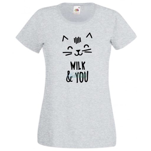 Milk and You cicabarátoknak női rövid ujjú póló
