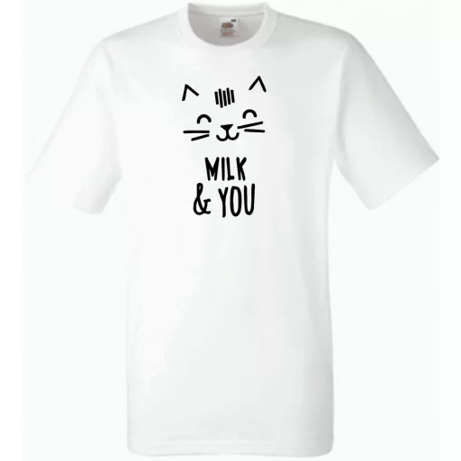 Milk and you, cicabarátoknak férfi rövid ujjú póló