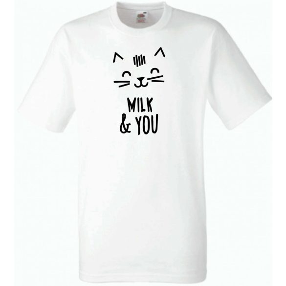 Milk and you, cicabarátoknak férfi rövid ujjú póló
