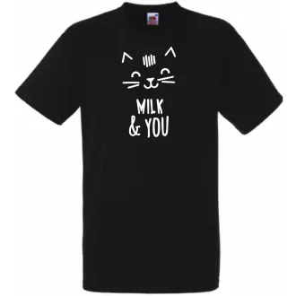 Milk and you, cicabarátoknak férfi rövid ujjú póló