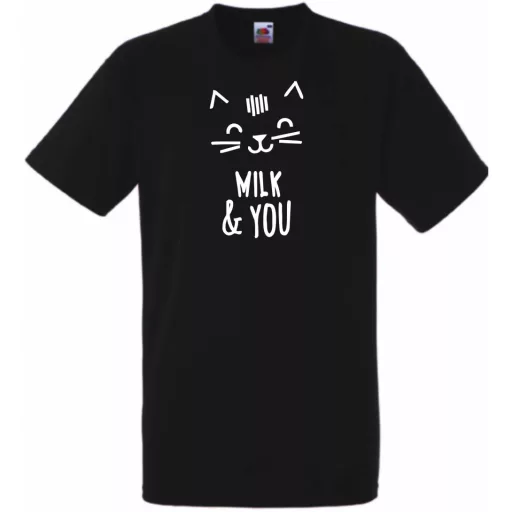 Milk and you, cicabarátoknak férfi rövid ujjú póló