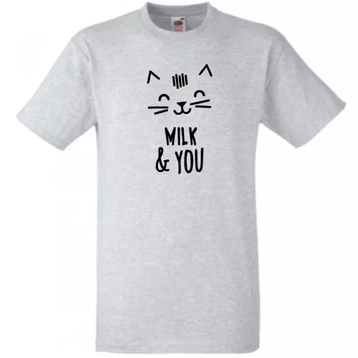 Milk and you, cicabarátoknak férfi rövid ujjú póló
