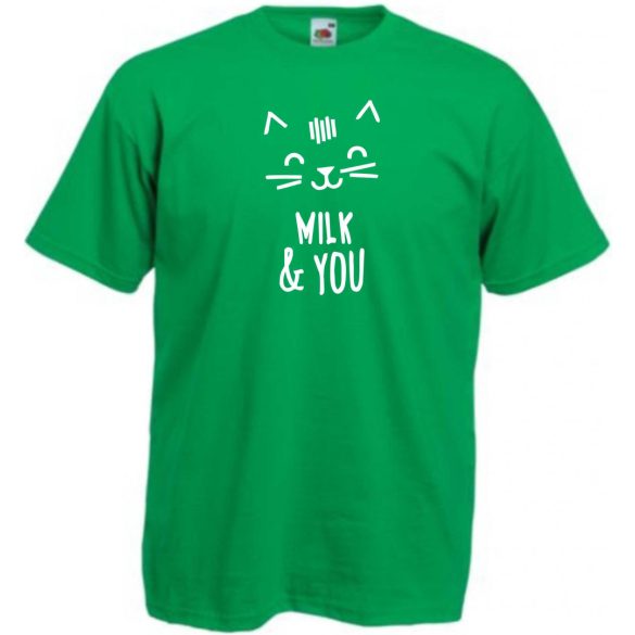 Milk and you, cicabarátoknak férfi rövid ujjú póló
