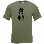 Border collie, kutyabarátoknak férfi rövid ujjú póló