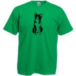 Border collie, kutyabarátoknak férfi rövid ujjú póló