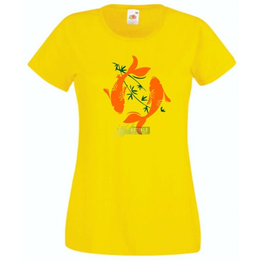 Koi Koi aranyhalak női rövid ujjú póló