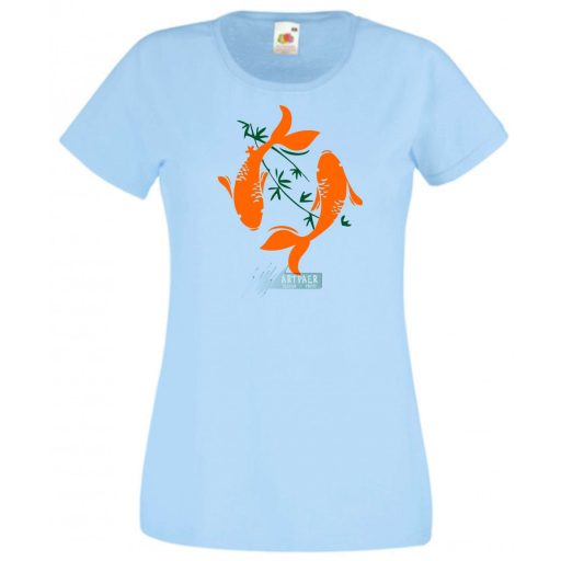 Koi Koi aranyhalak női rövid ujjú póló