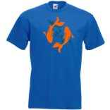 Koi ponty, brokátponty, díszhal férfi rövid ujjú póló