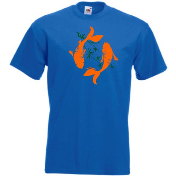 Koi ponty, brokátponty, díszhal férfi rövid ujjú póló