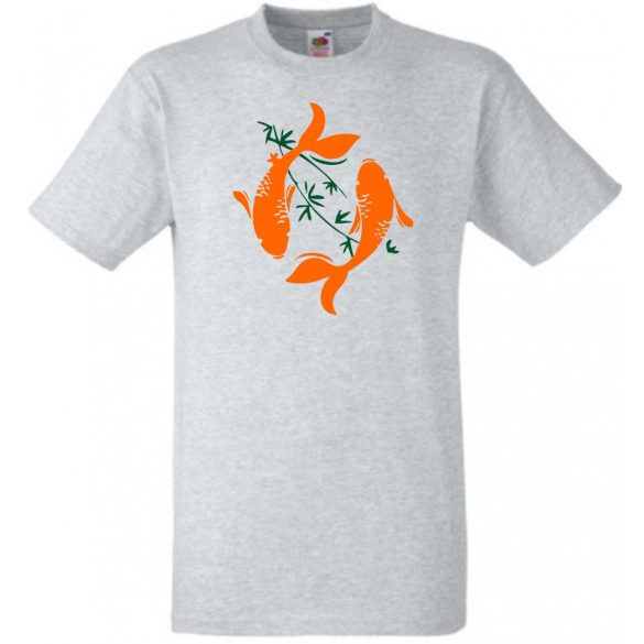 Koi ponty, brokátponty, díszhal férfi rövid ujjú póló