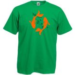 Koi ponty, brokátponty, díszhal férfi rövid ujjú póló