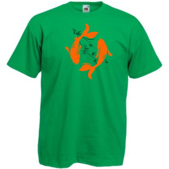 Koi ponty, brokátponty, díszhal férfi rövid ujjú póló