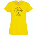 Zene egy életen át... női rövid ujjú póló