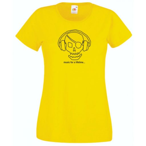 Zene egy életen át... női rövid ujjú póló