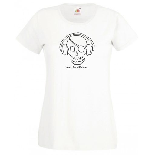 Zene egy életen át... női rövid ujjú póló
