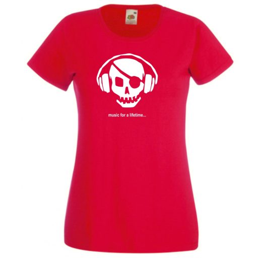Zene egy életen át... női rövid ujjú póló