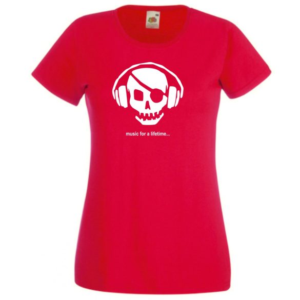 Zene egy életen át... női rövid ujjú póló