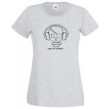 Zene egy életen át... női rövid ujjú póló