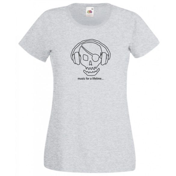 Zene egy életen át... női rövid ujjú póló