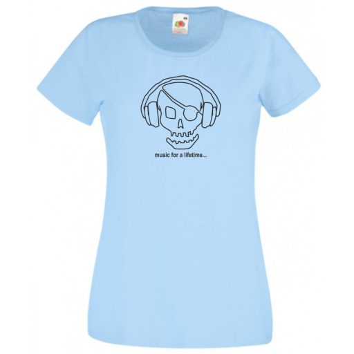 Zene egy életen át... női rövid ujjú póló