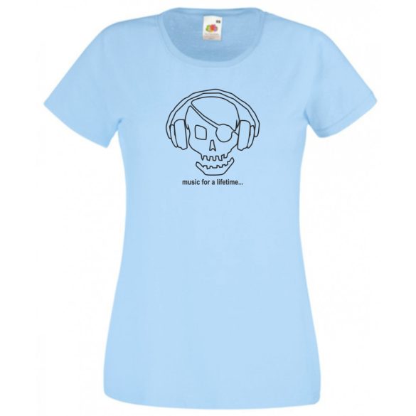 Zene egy életen át... női rövid ujjú póló