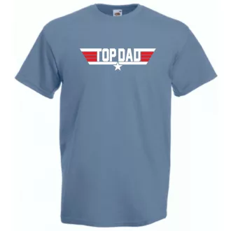 Top dad, a legjobb apa férfi rövid ujjú póló