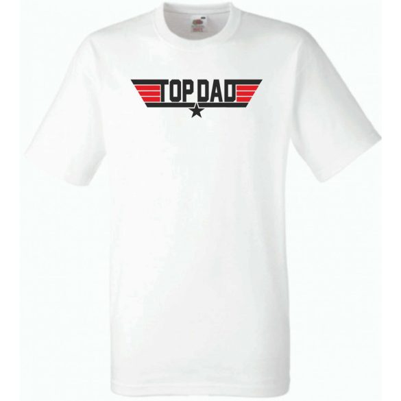 Top dad, a legjobb apa férfi rövid ujjú póló