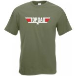 Top dad, a legjobb apa férfi rövid ujjú póló