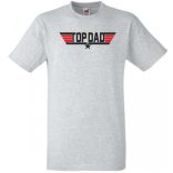 Top dad, a legjobb apa férfi rövid ujjú póló