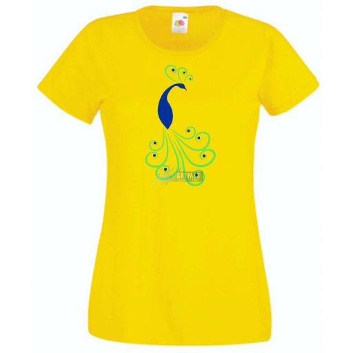 Páva női rövid ujjú póló