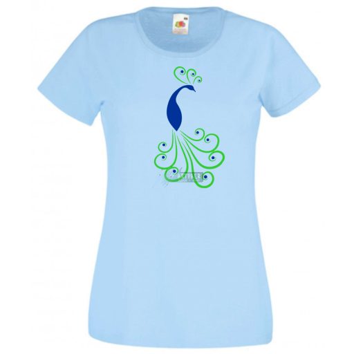 Páva női rövid ujjú póló