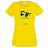 Gólya hozza..., babára várva női rövid ujjú póló