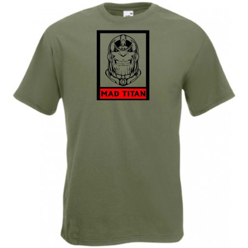 Mad Titan, hősök férfi rövid ujjú póló