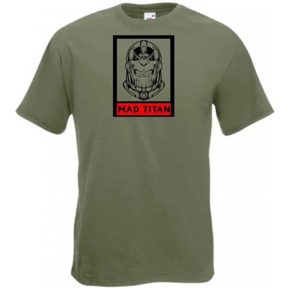 Mad Titan, hősök férfi rövid ujjú póló