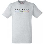 Végtelen háború, hősök férfi rövid ujjú póló