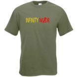 Hősök, végtelen, véget nem érő háború férfi rövid ujjú póló