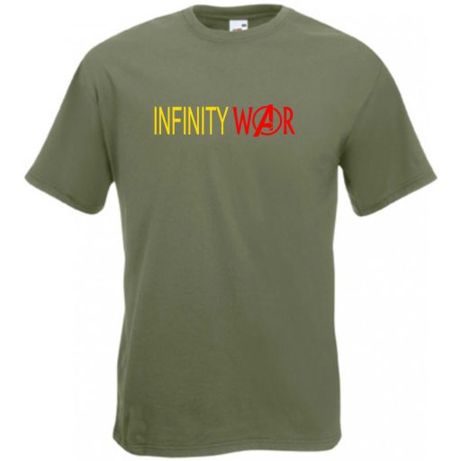 Hősök, végtelen, véget nem érő háború férfi rövid ujjú póló