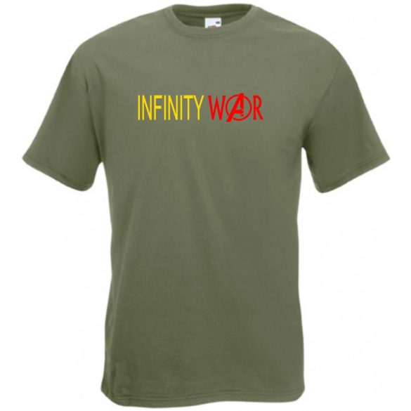 Hősök, végtelen, véget nem érő háború férfi rövid ujjú póló