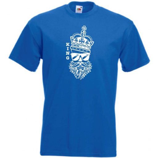 King, király férfi rövid ujjú póló