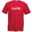 Love paw, mancs szerelem férfi rövid ujjú póló