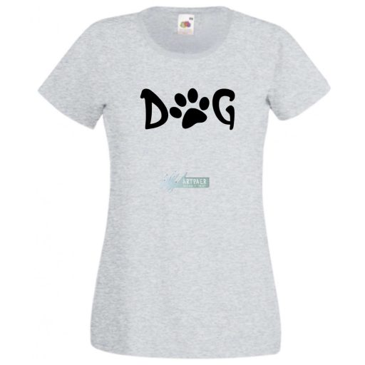 kutyabarát női rövid ujjú póló