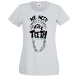 harapós anyáknak, t-rex mami női rövid ujjú póló