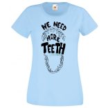 harapós anyáknak, t-rex mami női rövid ujjú póló