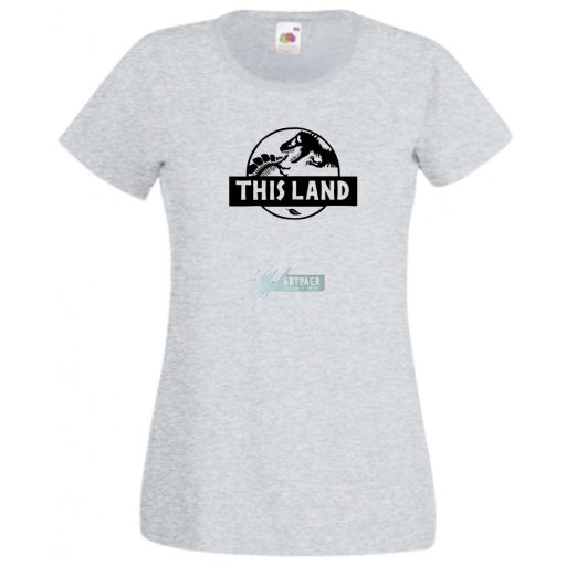 Dino föld, Dino park női rövid ujjú póló