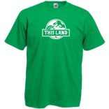 Dinoföld, dinoland póló férfi rövid ujjú póló