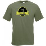 Rockin' DAD, Rock apuka mintás póló férfi rövid ujjú póló