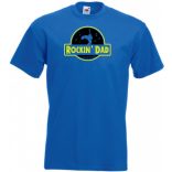 Rockin' DAD, Rock apuka mintás póló férfi rövid ujjú póló