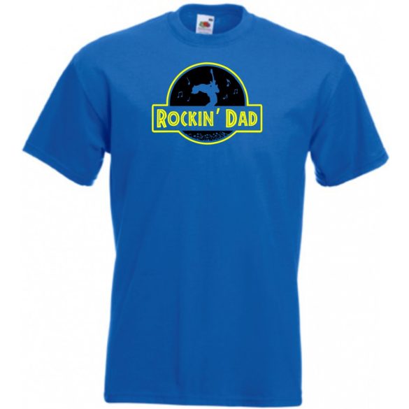 Rockin' DAD, Rock apuka mintás póló férfi rövid ujjú póló