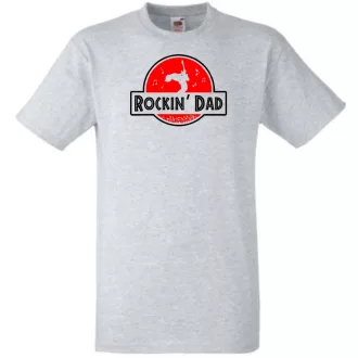  Rockin' DAD, Rock apuka mintás póló férfi rövid ujjú póló