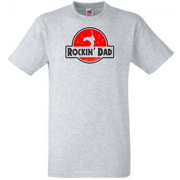 Rockin' DAD, Rock apuka mintás póló férfi rövid ujjú póló